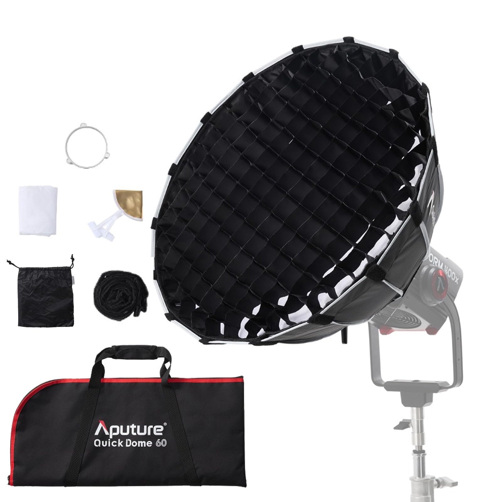 Aputure Quick Dome 60 23in/60cm Bowens Mount Softbox Quick-Setup
